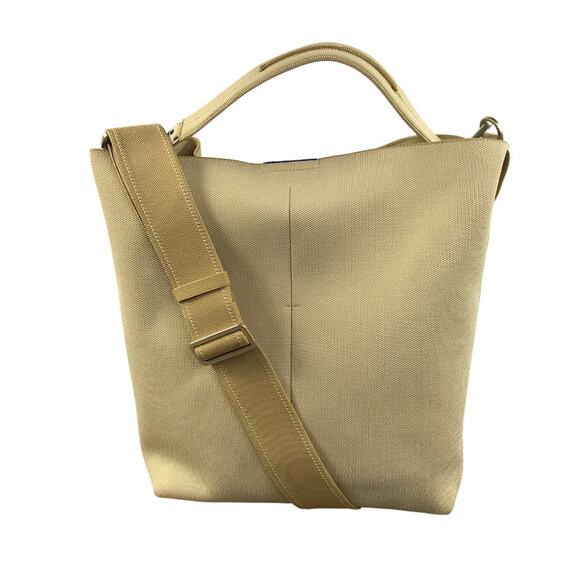 ROTHY'S Bucket Bag Golden Wheat Oversized Tote Crossbody Work Travel Everyday - Picture 9 of 15
